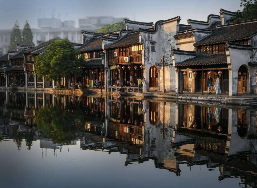 江南六大古镇之一浙江乌镇景色图片 3