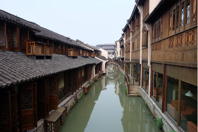 江南六大古镇之一浙江乌镇景色图片 4