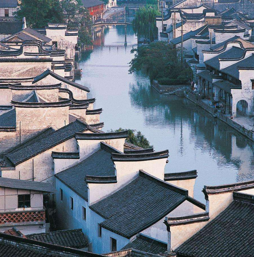 江南六大古镇之一浙江乌镇景色图片 8