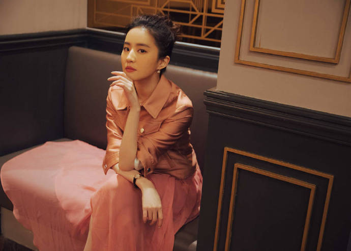 明星美女小仙女刘亦菲图片 粉粉的超漂亮 2