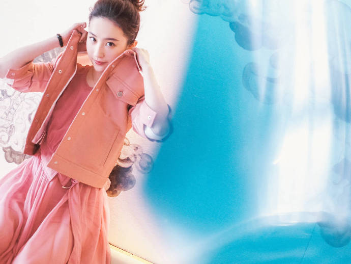 明星美女小仙女刘亦菲图片 粉粉的超漂亮 6