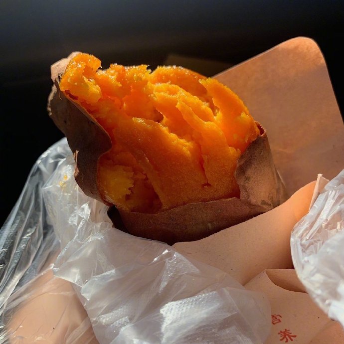 儿时的零食冬天的记忆烤红薯图片 3