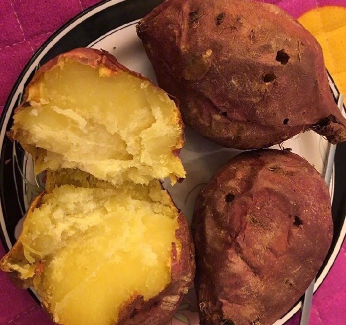 儿时的零食冬天的记忆烤红薯图片 7