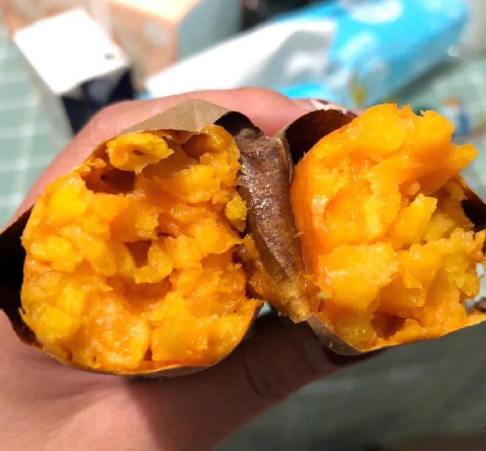 儿时的零食冬天的记忆烤红薯图片 9