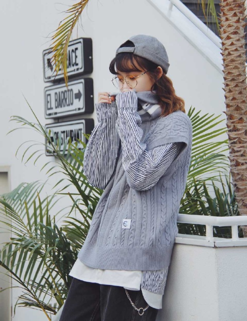 清纯校花嘻哈少女图片 3