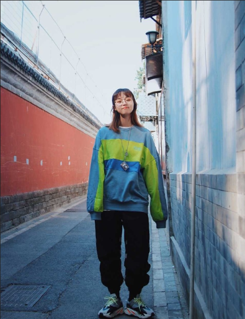 清纯校花嘻哈少女图片 7