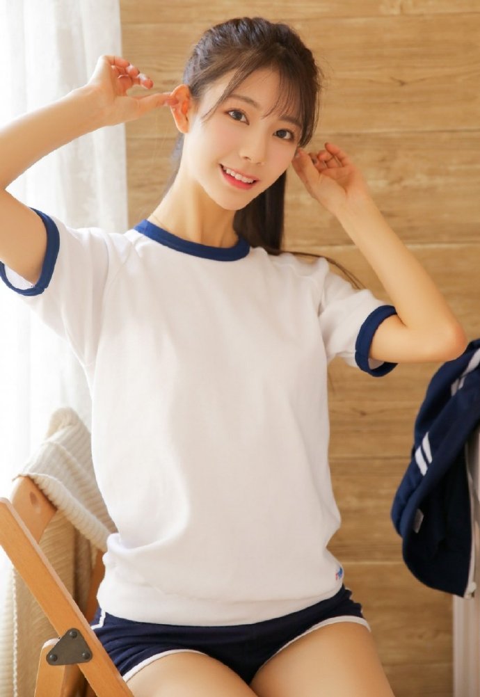 纯净白洁清纯美女图片 10
