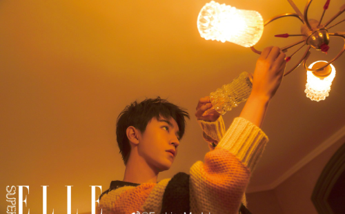 内地男明星居家少年王俊凯登上ELLE2020开年刊封面 10