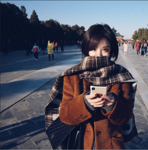 网络红人娜娜游客照漂亮美女图片
