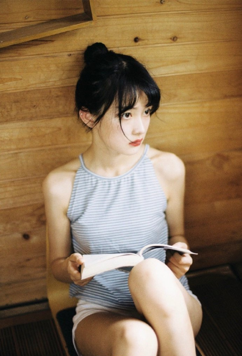清纯少女大眼睛女孩小清新图片 2