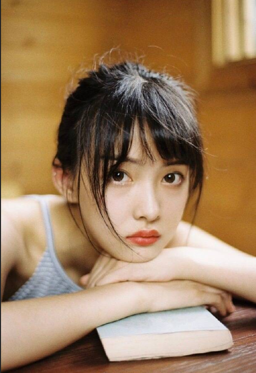 清纯少女大眼睛女孩小清新图片 3