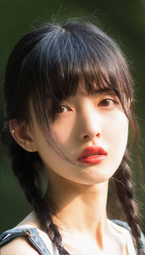 清纯少女大眼睛女孩小清新图片 6