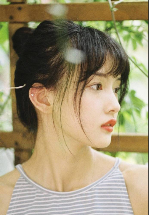 清纯少女大眼睛女孩小清新图片 7