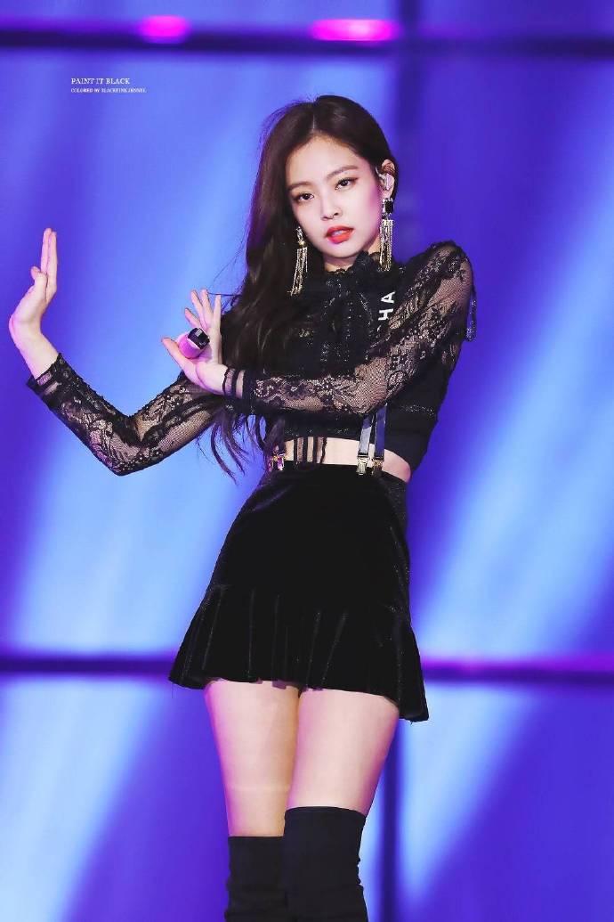可盐可甜的小仙女韩国女明星Jennie金智妮图片 5