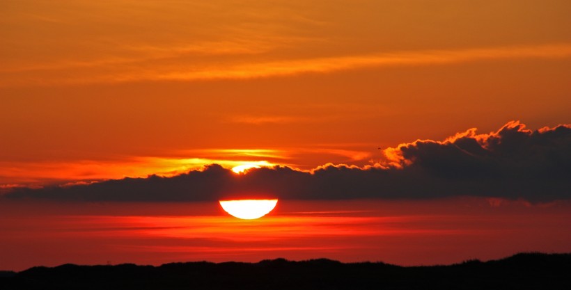 大自然风景唯美的夕阳晚霞图片 17