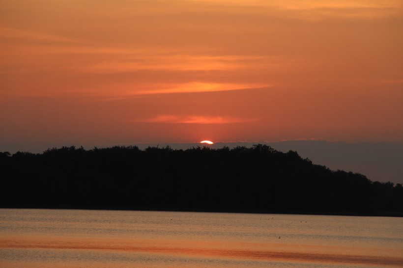 大自然风景唯美的夕阳晚霞图片 19