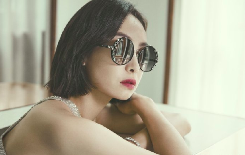 中国美女明星宋茜墨镜代言时尚图片 6