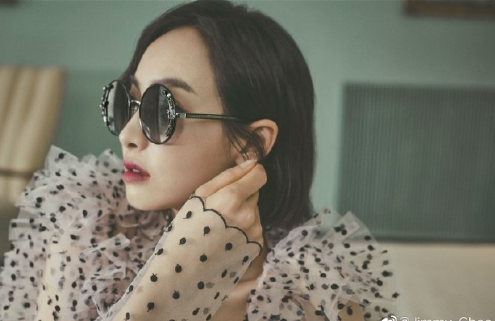 中国美女明星宋茜墨镜代言时尚图片 7