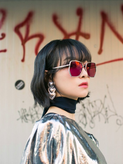 中国美女明星宋茜墨镜代言时尚图片 10