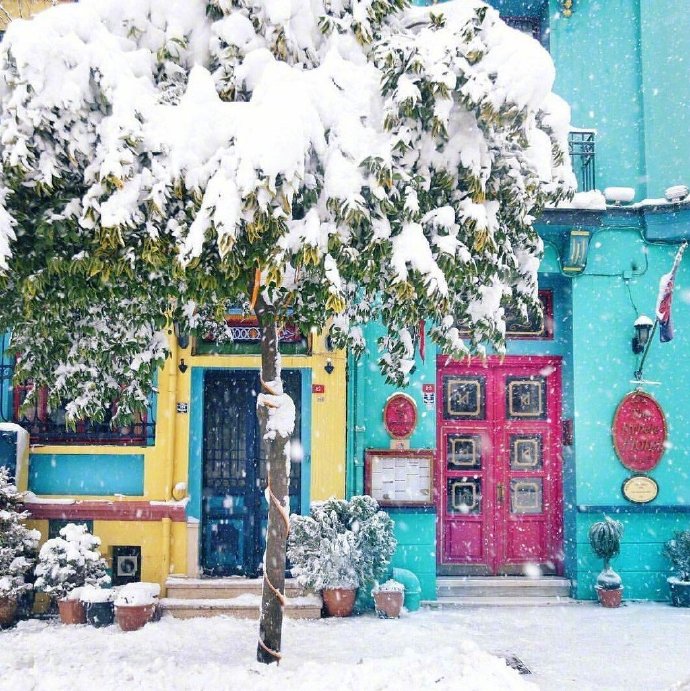 土耳其雪景图片 8