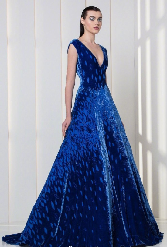Tony Ward蓝色系列婚纱礼服图片 10