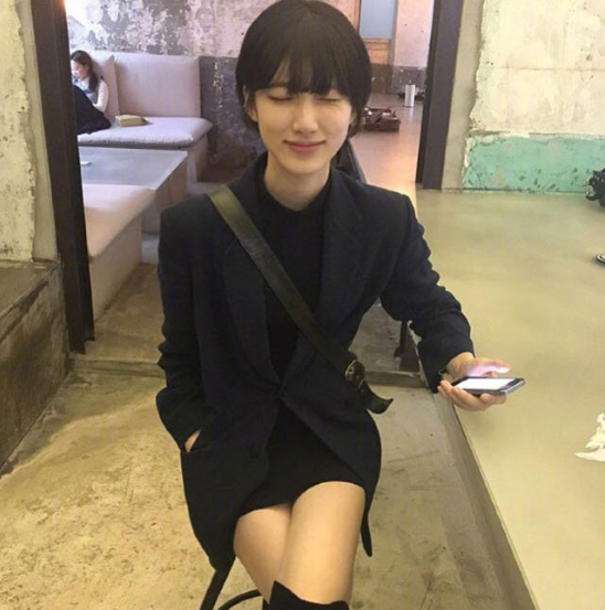禁欲系韩国短发美女麻豆Song Hwa Oh图片 3