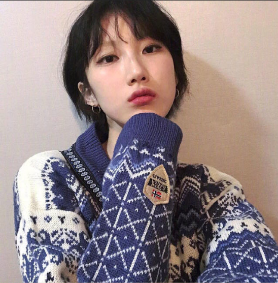 禁欲系韩国短发美女麻豆Song Hwa Oh图片 11