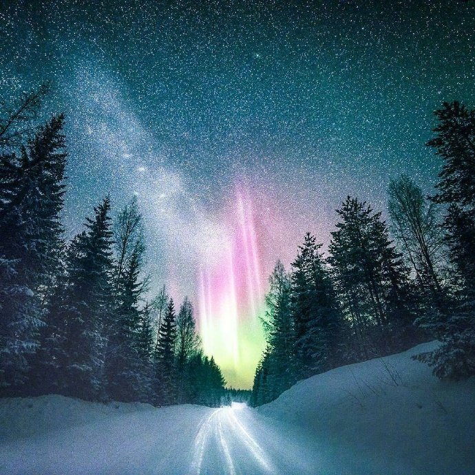 芬兰旅游大雪纷飞梦幻的雪白世界图片 7