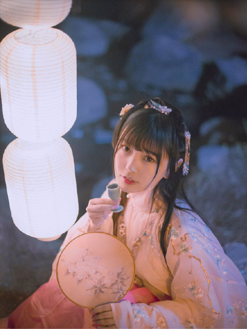古装美女图片 春樱落尽阶前月 何处清梦归楼台 11
