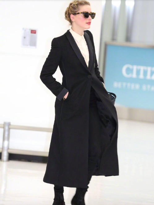 美国美女明星Amber Heard私服街拍图片 10