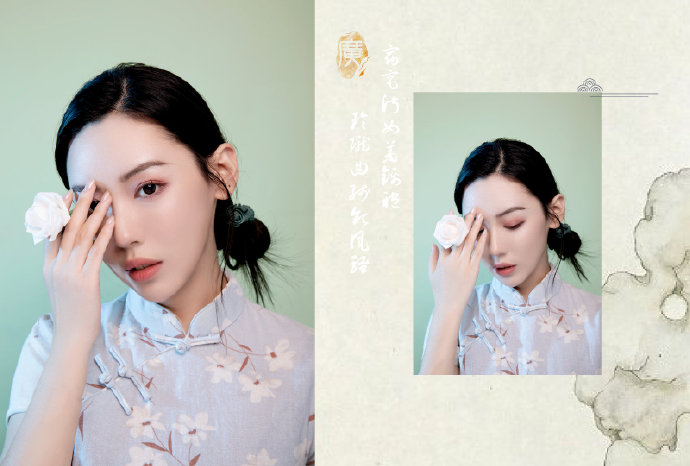温婉动人旗袍美女图片山有木兮木有枝 心悦君兮君不知 8