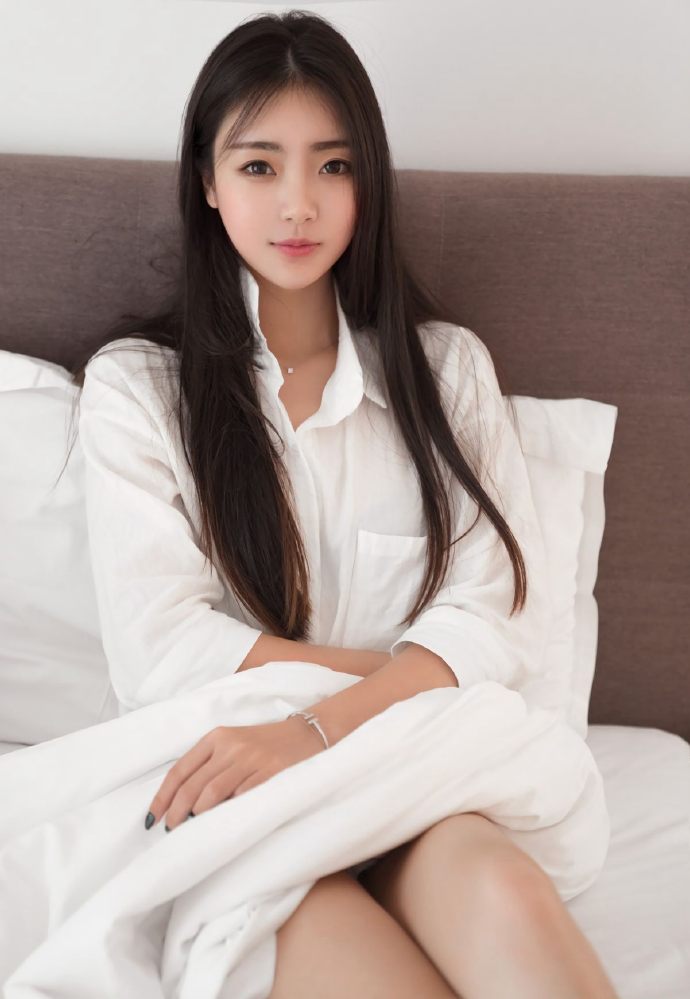迷人的童颜大长腿美女私房照图片 9
