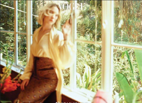 欧洲美女明星西尔莎&middot;罗南《VOGUE》封面图片 8