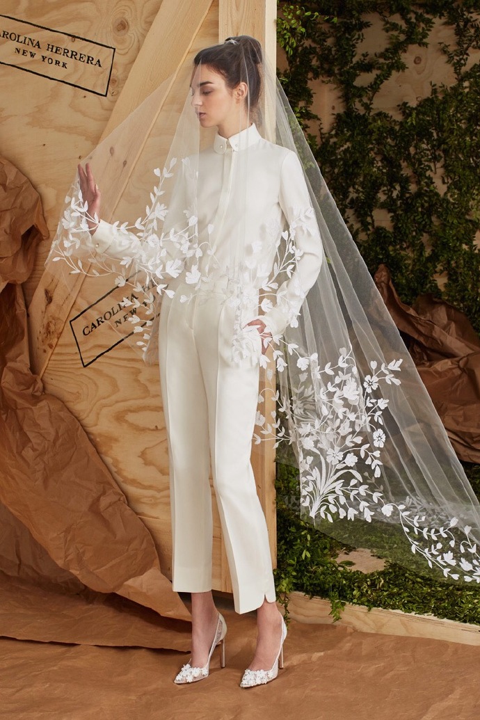 白色婚纱礼服2019年最火婚纱照图片 2