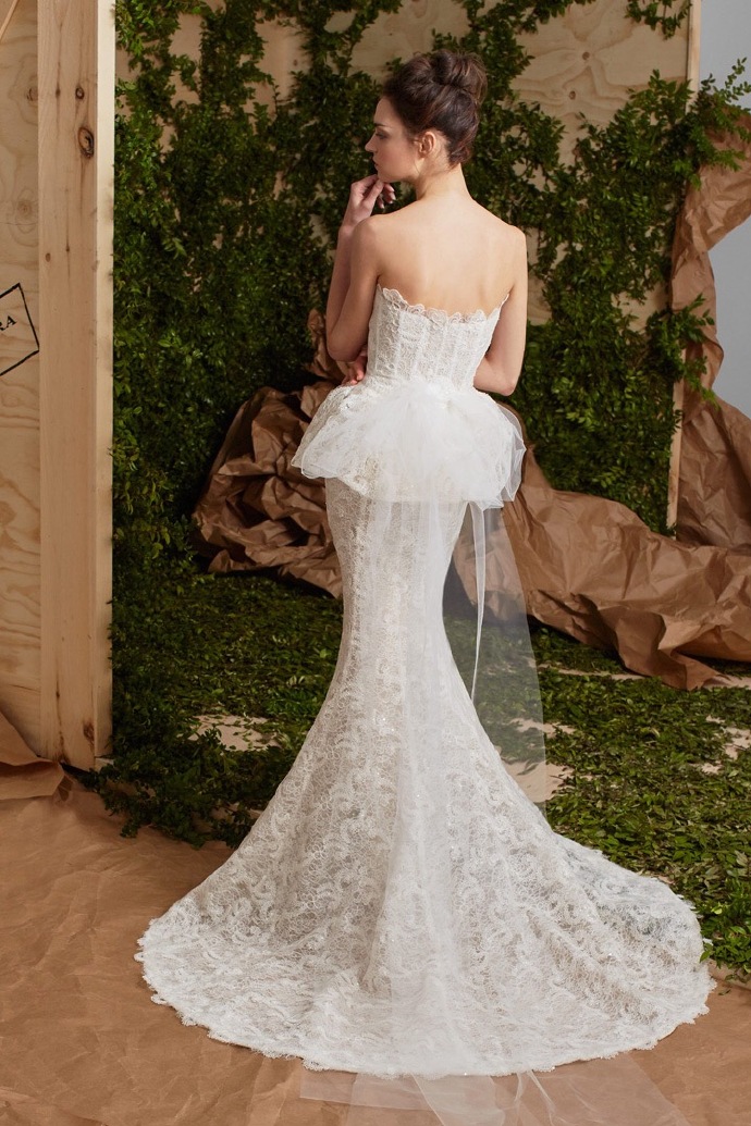 白色婚纱礼服2019年最火婚纱照图片
