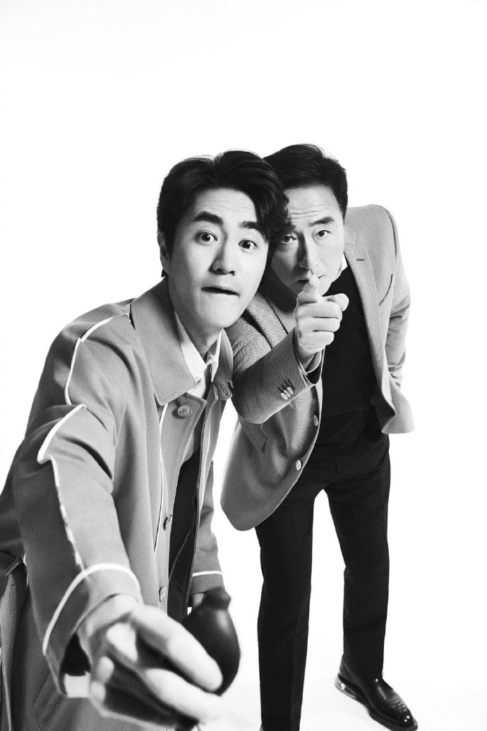 小鲜肉男明星杨立新&杨玏 X《FATHERS》封面图片 3