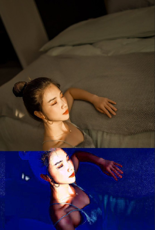 吊带美女美背洁白无瑕唯美写真图片 7