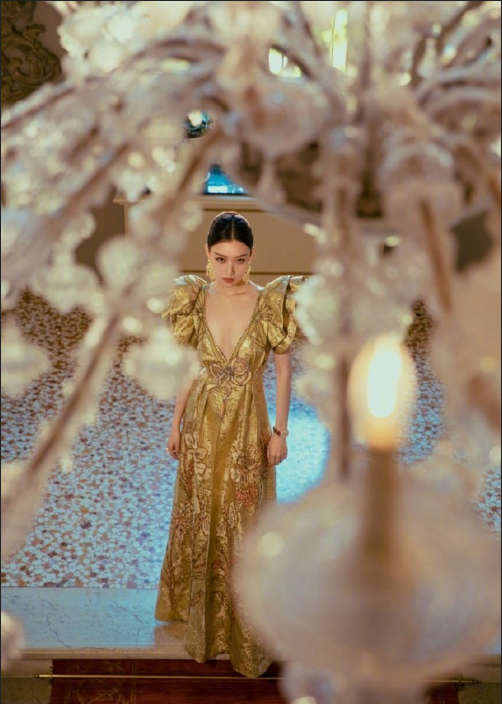 中国美女明星倪妮2019礼服LOOK身材颜值都很能扛 9