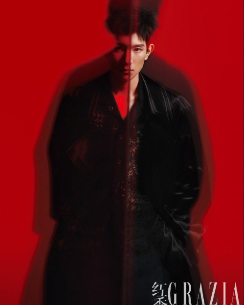 男团TFBOYS王源《红秀GRAZIA》硬照图片 4