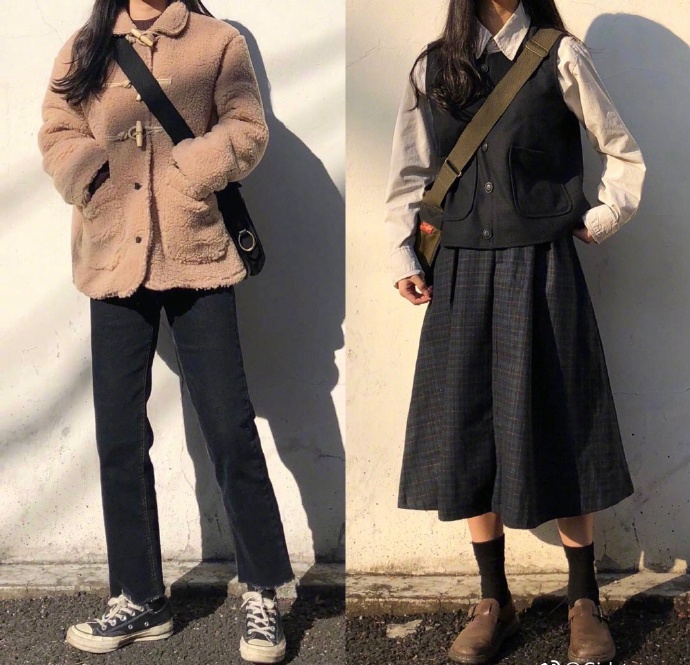 学生党的学院风休闲服饰搭配 3