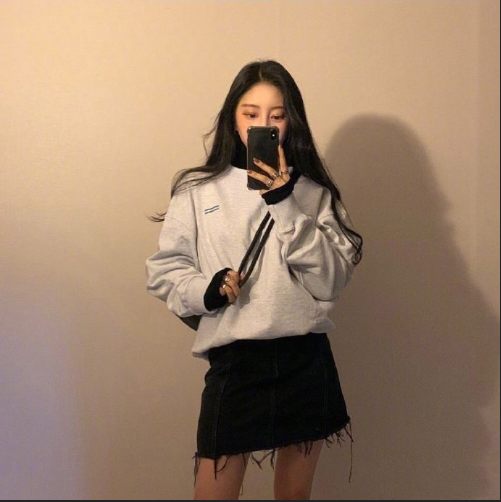 韩国美女时尚博主利落的冬日衣服颜色搭配技巧 11