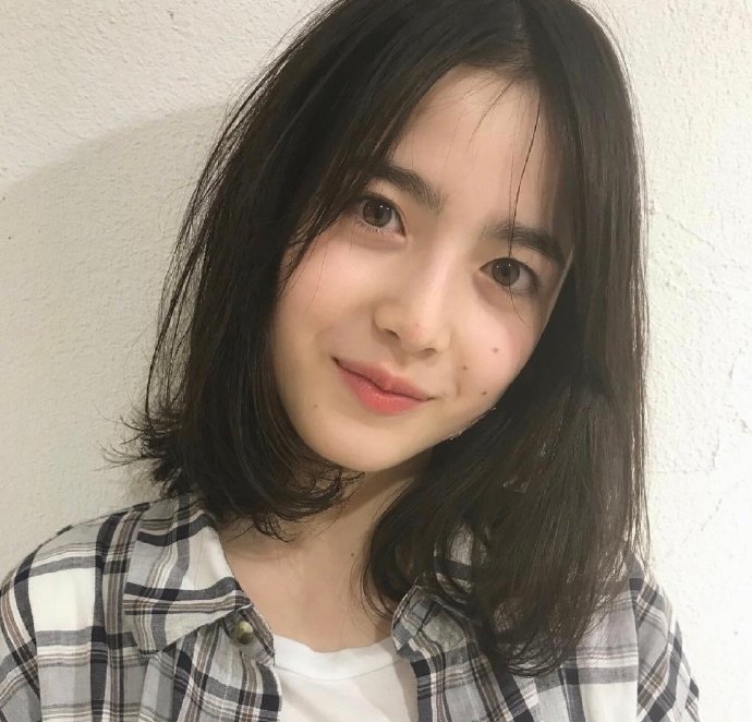 日韩美女图片 日法混血美女模特山田直美图片 3