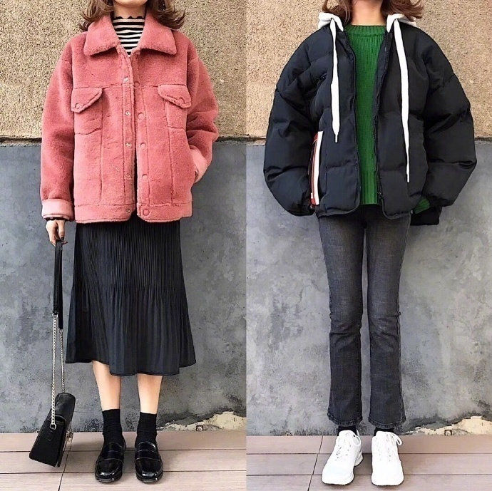 时髦又好看的学院风休闲衣服搭配图片 7