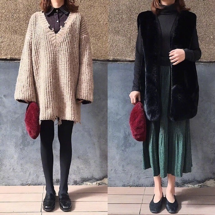 时髦又好看的学院风休闲衣服搭配图片 8