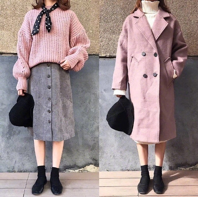 时髦又好看的学院风休闲衣服搭配图片 9
