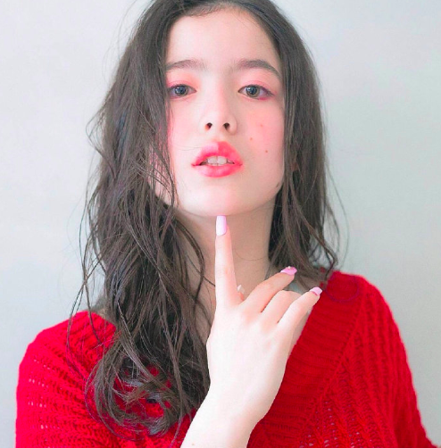 日韩美女图片 日法混血美女模特山田直美图片 6