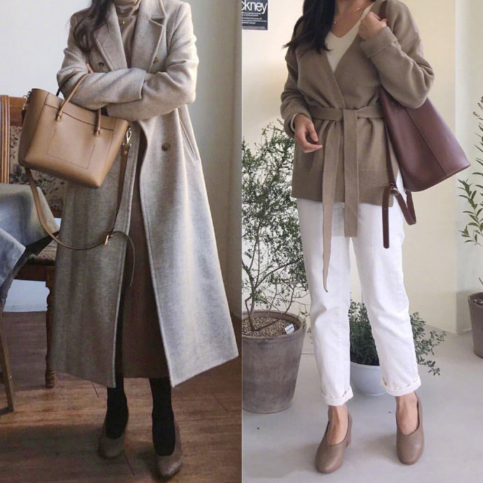 冬日温柔气质美女服装搭配参考 8