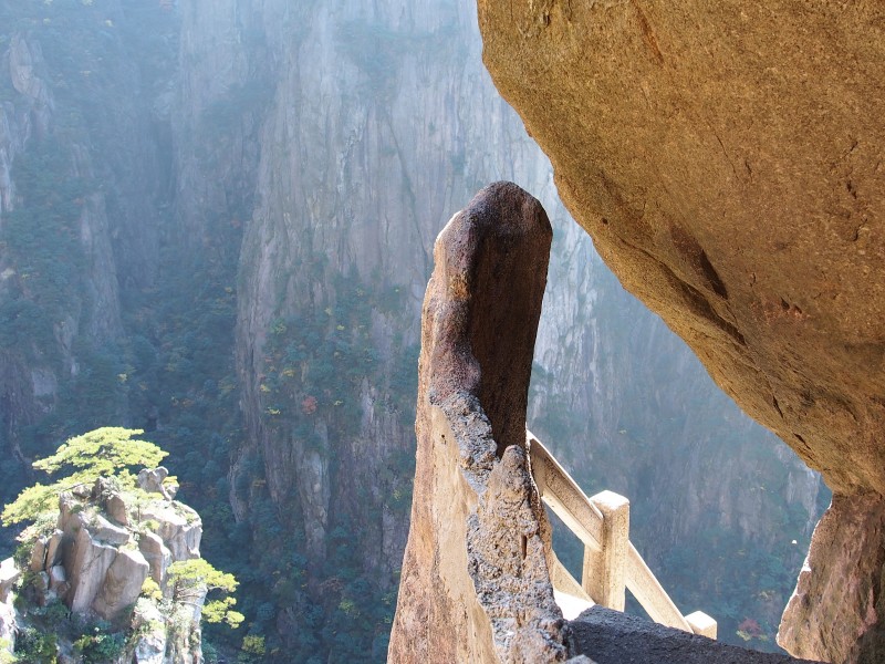 大自然风景鬼斧神工的安徽黄山风景图片 3