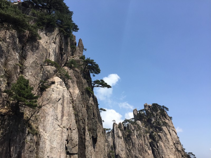 大自然风景鬼斧神工的安徽黄山风景图片 8