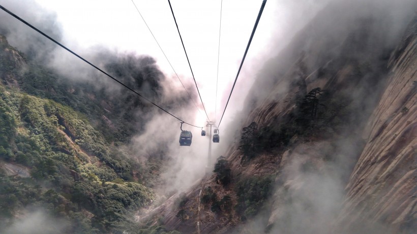 大自然风景鬼斧神工的安徽黄山风景图片 10